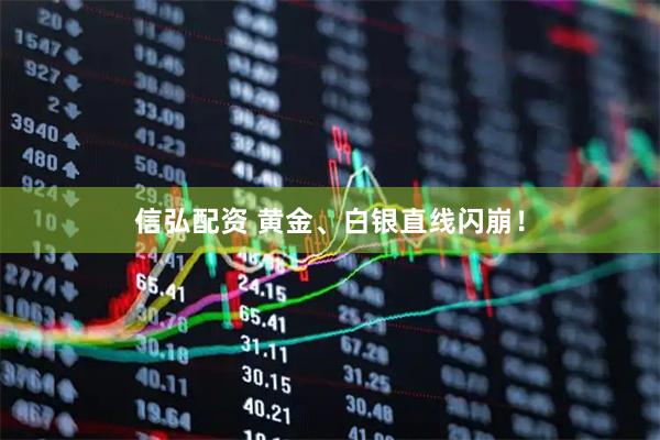 信弘配资 黄金、白银直线闪崩！